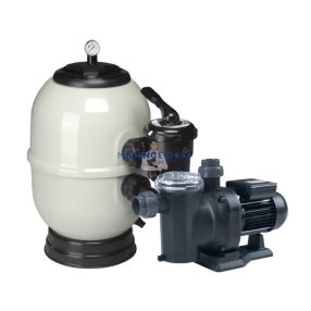 Aster D450 side szűrőtartály, Sena 8 m3 szivattyúval