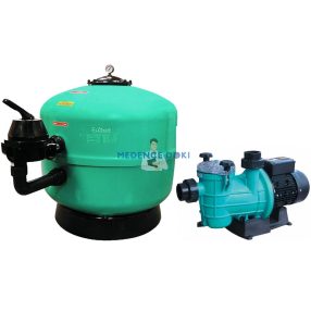   Szűrőszett Filtrex D500 tartály, Gemas Mini Streamer 10,8m3/h 075HP medence szivattyú (041311)