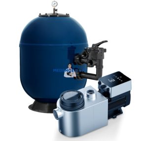   Szűrőszett Pacific D750 tartály, InverPro IP30 aquagem inverteres medence szivattyú 9-31 m3/h (042104) 