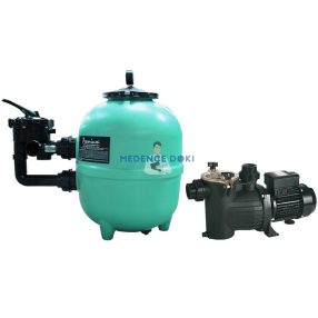   Szűrőszett Filtrex D500 tartály, Saci OPTIMA 75 10m3/h medence szivattyú (046010)