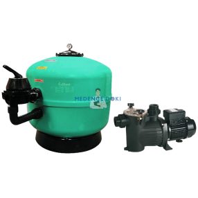   Szűrőszett Filtrex D630 tartály, Saci OPTIMA 100 13m3/h medence szivattyú (046013)