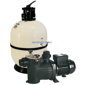   Aquarius Szűrőszett TOP 620 tartály +  BADU Top II/14m3/h előszűrős medence szivattyú (048414)