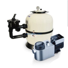   Aquarius Szűrőszett SIDE 790 tartály + InverPro IP30 TÁVVEZÉRELHETŐ INVERTERES MEDENCE SZIVATTYÚ (048625)