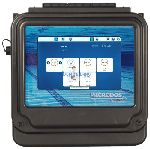 Microdos Pooltec Public pH/Rx inteligens medence vezérlés (074856)