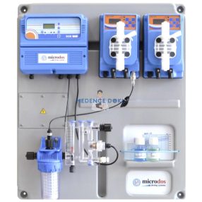   Microdos Pool Gold PH - 10l/h / CL - 10l/h POOL GOLD professzionális pH és Cl mérő és adagoló berendezés (074888)
