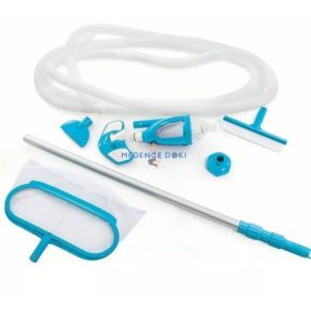   Intex 8 db-os medence Tisztító szett kézi és vákuumos kiegészítőkkel