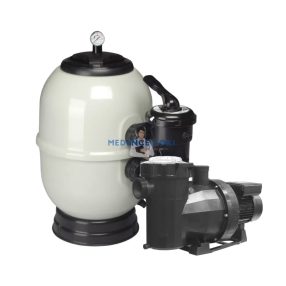   Aster D550 side szűrőtartály Victoria Plus Silent 12 m3 szivattyúval