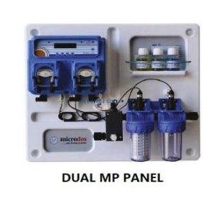   Microdos ME Dual PVDF Panel PH - 5,0l/h / CL - 10,0l/h vegyszeradagoló (074030)