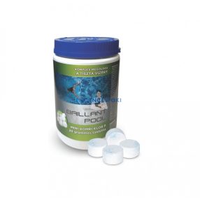   Brillant Pool Mini-kombi klórtabletta 90% 20gr 1kg (UVC-701B)