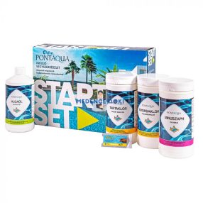   Pontaqua START SET induló vegyszerkészlet családi medencéhez